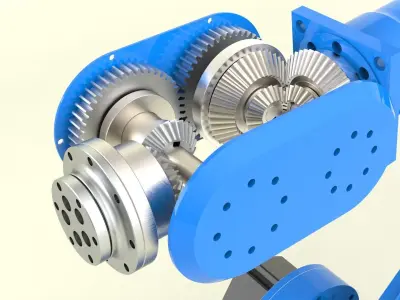 Robotic arm model Including 3D and 2D drawings 3D model