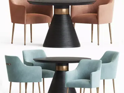 Dining Set 74 3D model