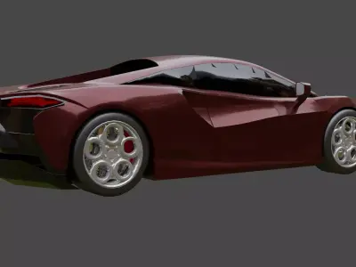 mclaren artura 3D model purchase
