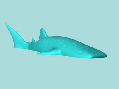 Whale Shark - Wall Decor - Decoration 3D print model