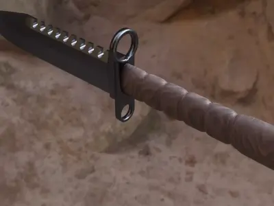 M9 Bayonet  Free 3D model