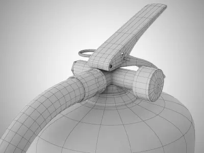 Fire Extinguisher 3D model 30