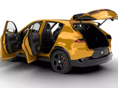 Dodge Hornet 2023 HQ 3d model 3D model