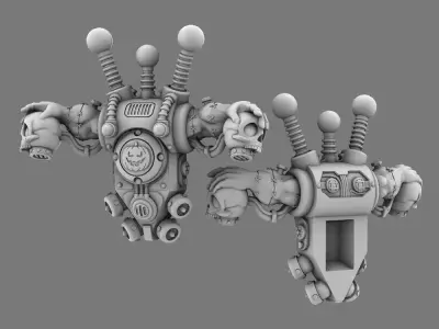 Pumpkin Lords V10K Franken-Pack Backpack 3D print model