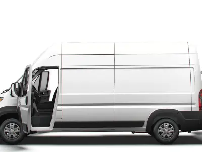 RAM Promaster e Van L3H3 HQ Interior 2025 3D model