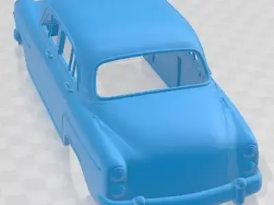Seat 1400 1957 Printable Body Car 3D print model
