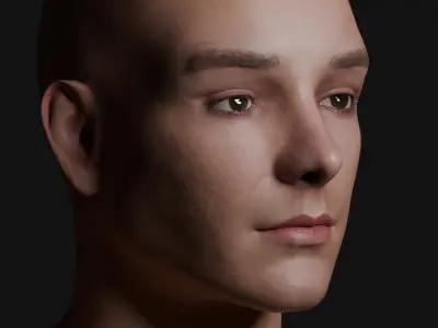 Mason Thames Hipo Low-poly 3D model