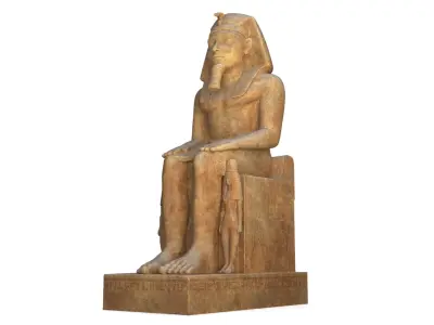  Egyptian Sculptures Collection 