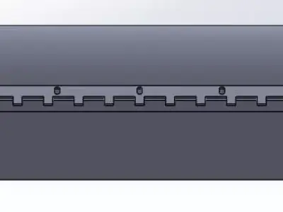 Compactor Roller 3D model