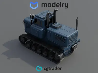 Snowcat 3D model buy