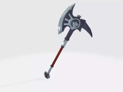 Axe 3D Low-poly 3D model