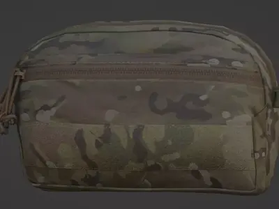 Spiritus Systems CCS pouch Low-poly 3D model