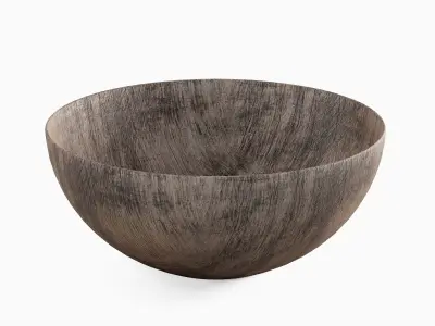 Medieval Bowl 03 Low-poly 3D model