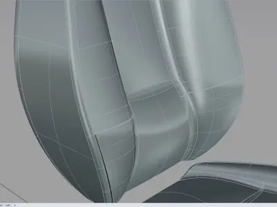Generic Car seat 3D model