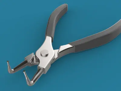 Pliers for seeger 3D model