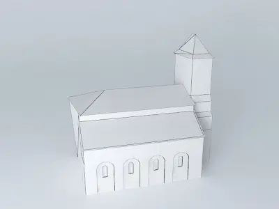 Church Vanxains Free 3D model