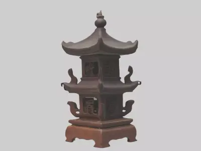 Taoist incense holder  3D model