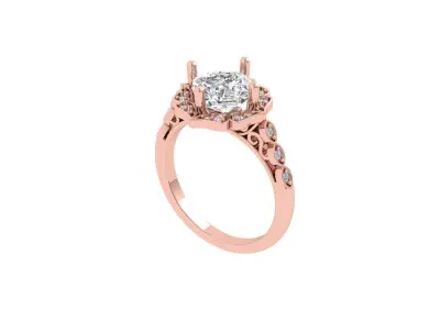 Wedding Ring  3D print model 314
