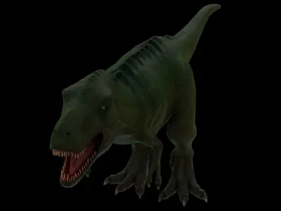 Tyrannosaurus Rex  Low-poly 3D model
