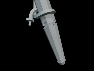 Power Hammer Free low-poly 3D model