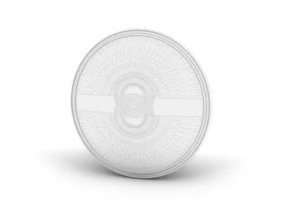 Medieval Metal Shield - Game Ready - 3D Print Ready Low-poly 3D model