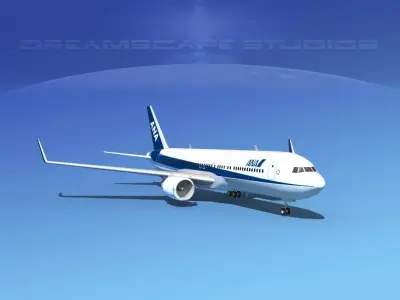 Boeing 767-300 ANA 3D model