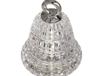 Baccarat NEW ANTIQUE LED rechargeable crystal table lamp 3D model