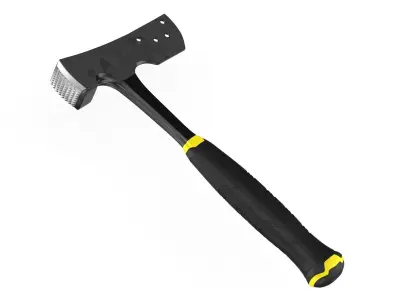 Shingler Hammer With Blade 3D model