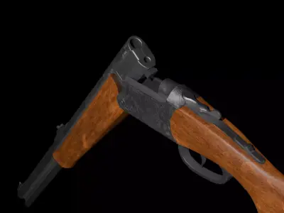 Dayz style Blaze Low-poly 3D model