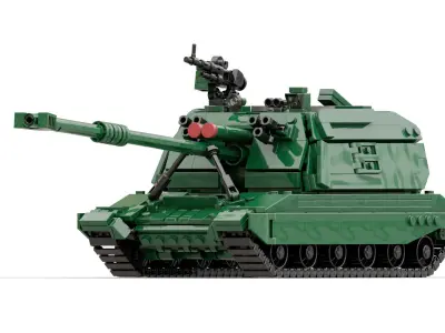 MocBricks3D - Lego 2S19 Msta-S 3D print model
