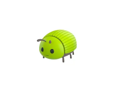 Character299 Beetle 3D model