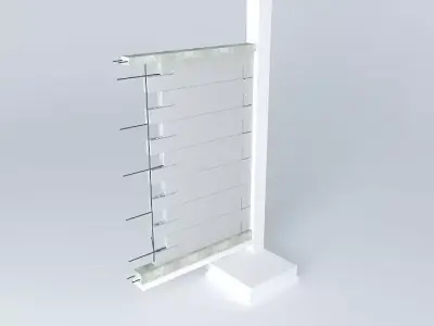 Architecture display stand Free 3D model