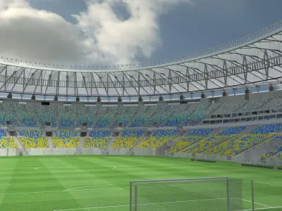 Maracana Stadium 3D model