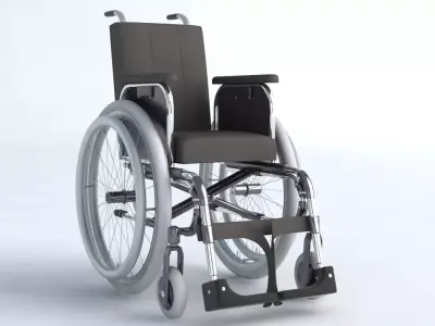 wheelchair 3D model purchase