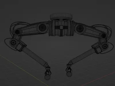 Robot Arm Model 3D model