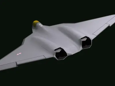 Next Generation Fighter NGF 3D model