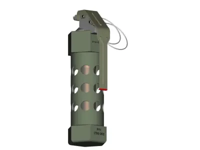 Flashbang Grenade M84 Clone 3d printable Free 3D print model