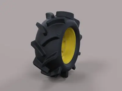 Offroad wheel 15 3D model