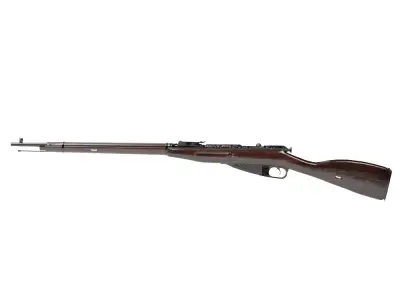 Mosin Rifle - Historic Bolt-Action Rifle 3D Model - Blender 3D model