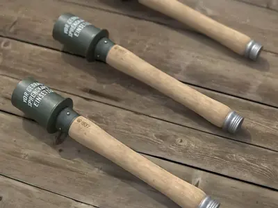 WW2 Grenade Low-poly 3D model