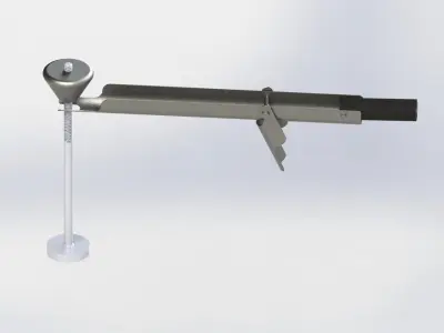 WeeTool metal rod with handle Free 3D model