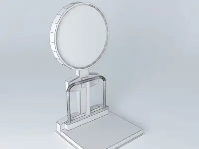 Eco Platform Scale  Old Steam Days Free 3D model