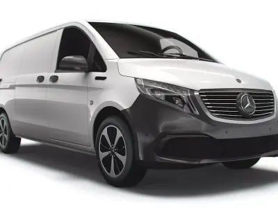 Mercedes Benz EQV Cargo Van L3 2021 3D model