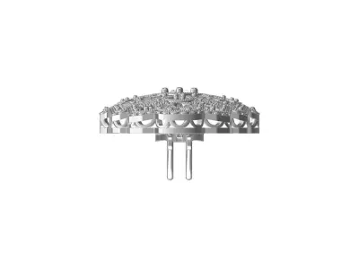 Antique Art Deco Style Filigree Diamond Pendant 3D print model