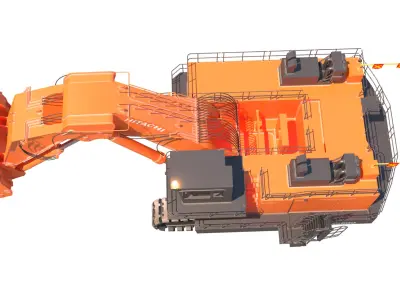 Hitachi EX5600 3D model purchase