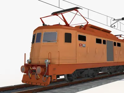  Electric Locomotive FS E424 