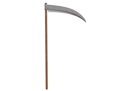 Scythe PBR V1 Low-poly 3D model