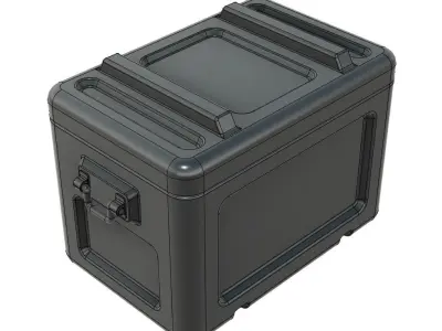 Military Container 3D model