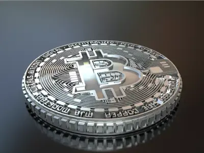 BIT Coin 3D model