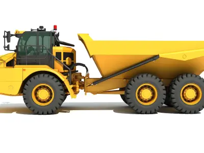 Articulated Truck 3D model